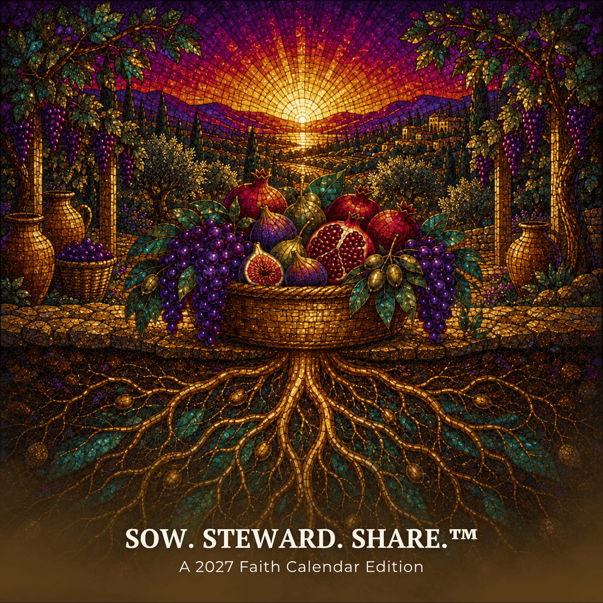 SOW. STEWARD. SHARE.™ 2027 FAITH CALENDAR